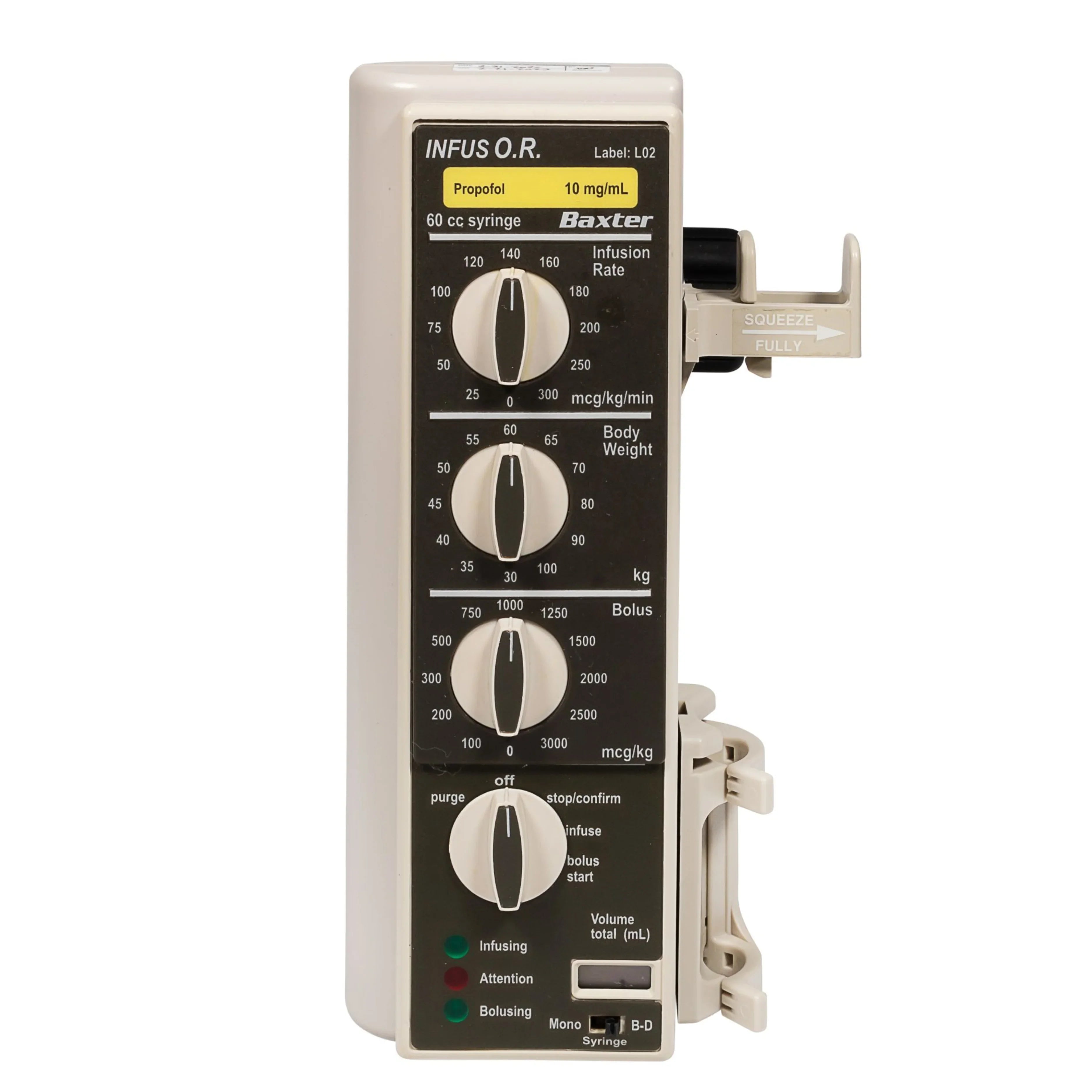Baxter Infus O.R. Infusion Pump - Morf Medical
