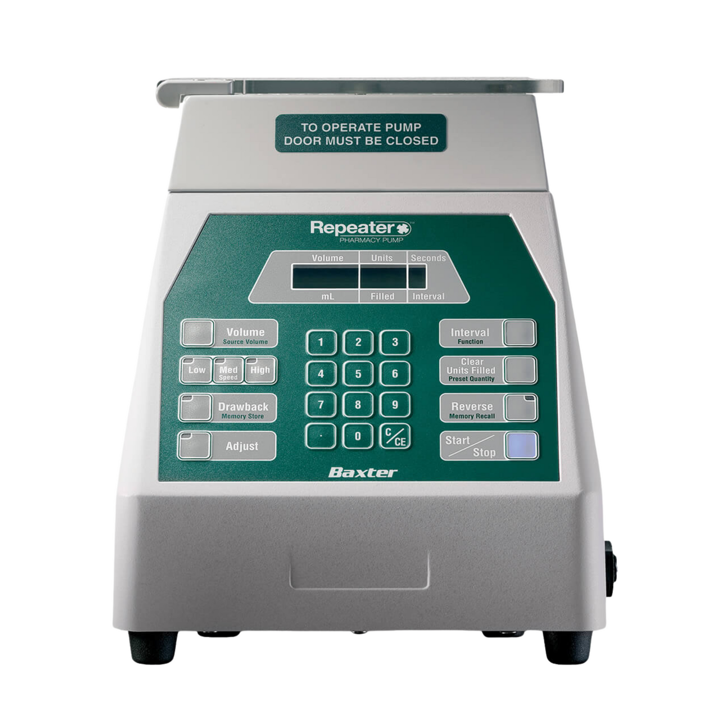 Baxa® Repeater™ Pharmacy Fluid Transfer Pump Precision Peristaltic Pump for Automated Pharmacy Compounding