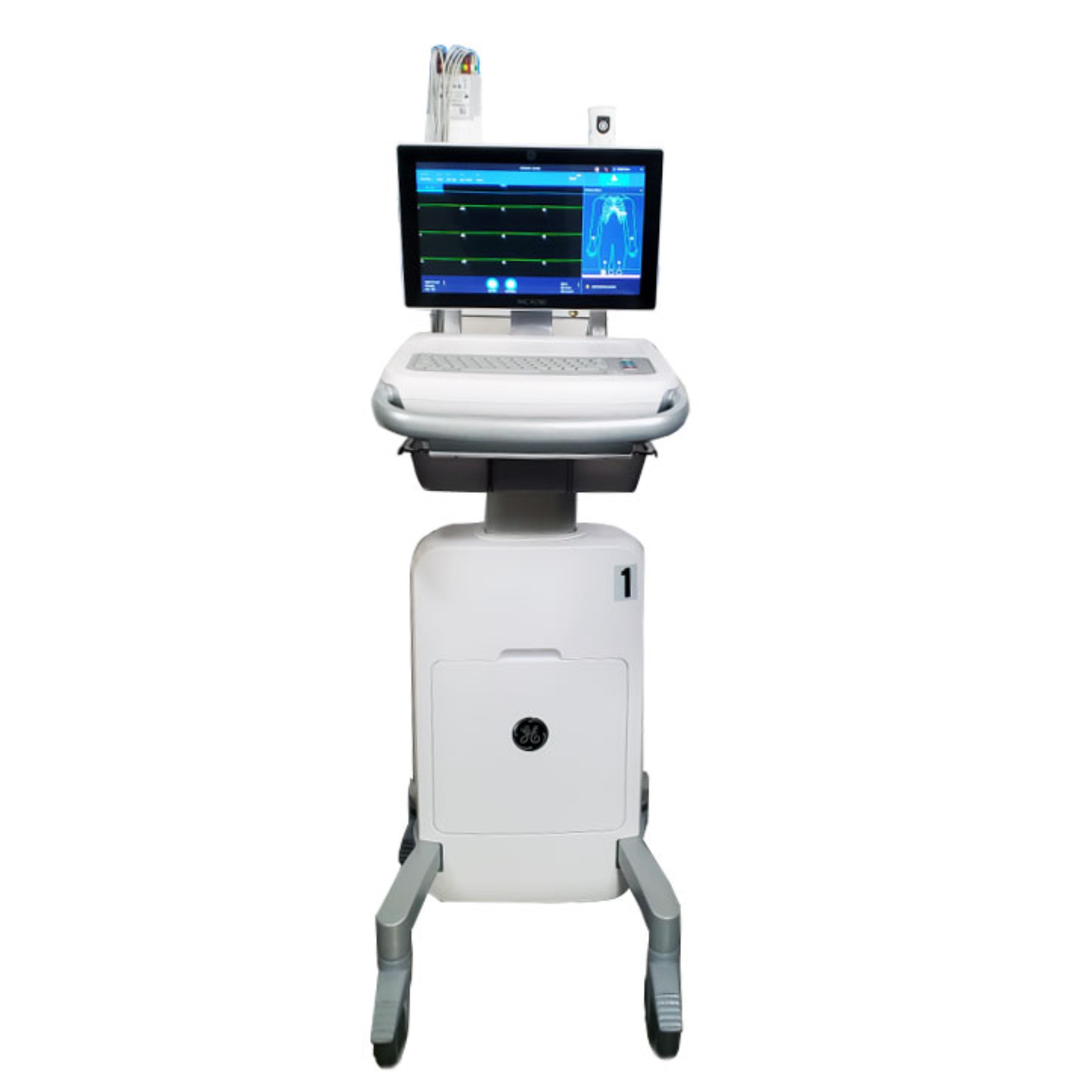 GE MAC VU360 Resting ECG Machine
GE MAC VU360 ECG Touchscreen Interface
GE Healthcare MAC VU360 12-Lead ECG System
MAC VU360 Resting Electrocardiograph in Hospital Setting
