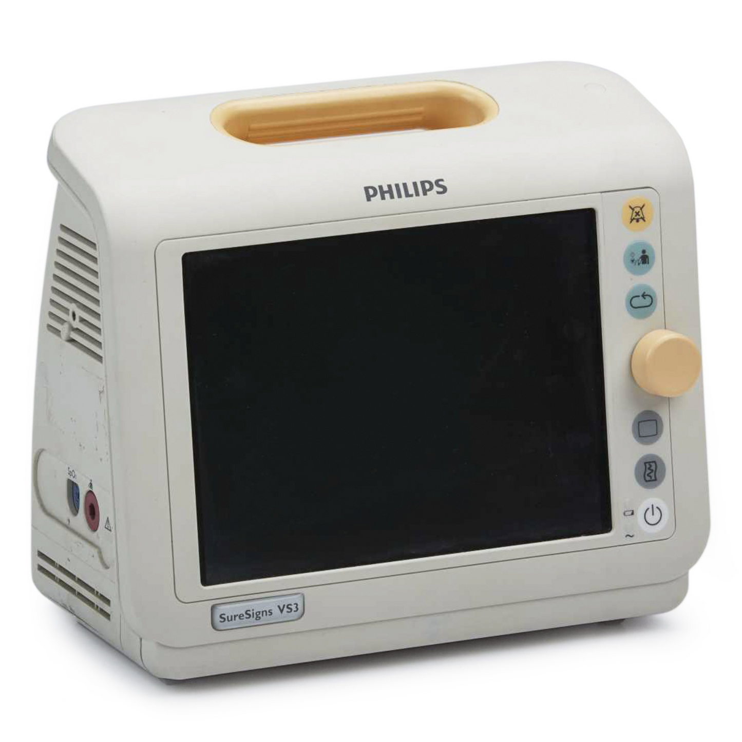 Philips SureSigns VS3 Vital Signs Monitor
Philips VS3 Patient Monitoring System with NIBP and SpO₂
Philips SureSigns VS3 Hospital Bedside Monitor