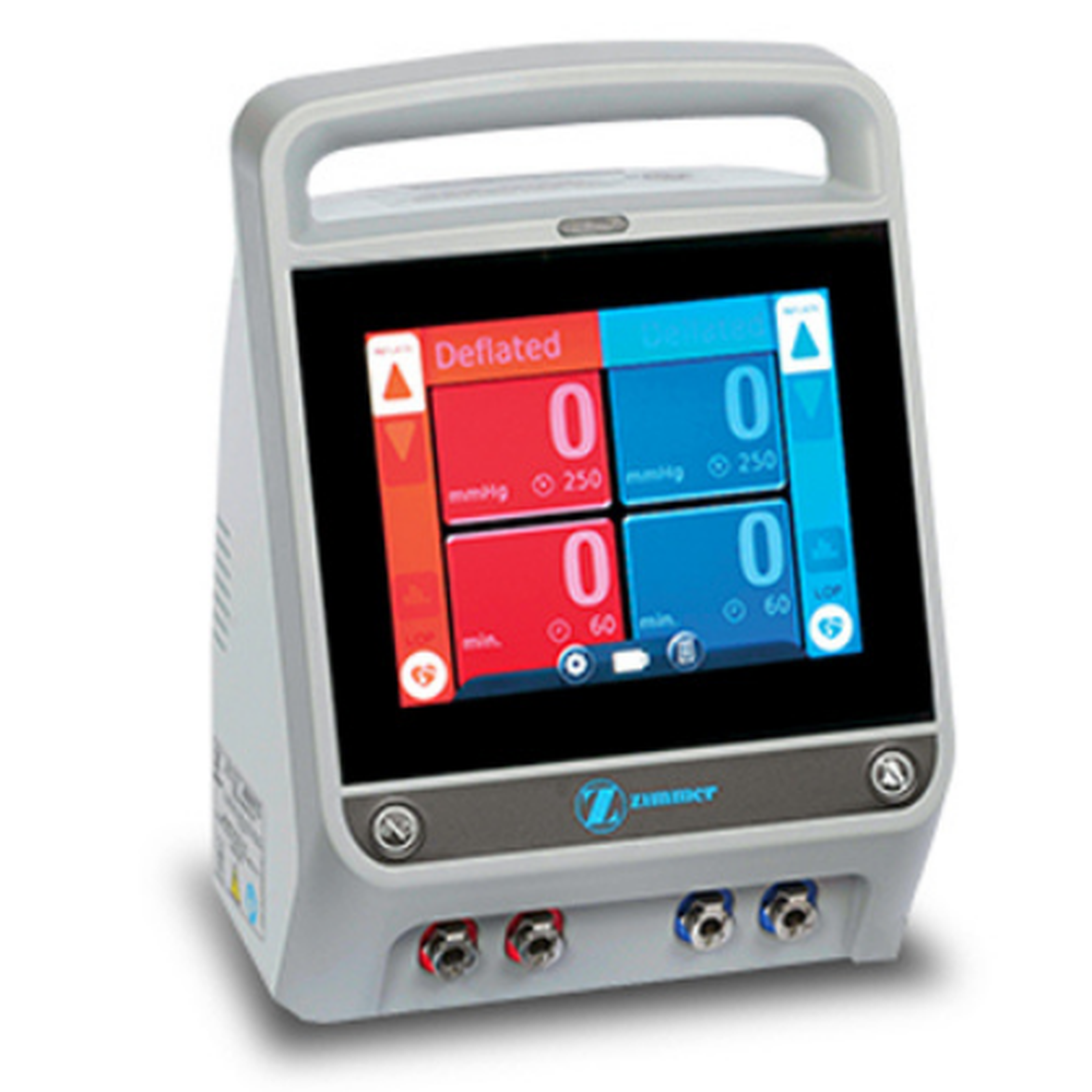 Zimmer ATS 4000 Tourniquet System with Hoses
Zimmer ATS 4000 Dual Cuff Tourniquet
Zimmer ATS 4000 Surgical Tourniquet Touchscreen Display
Zimmer ATS 4000 with Air Hoses and Accessories