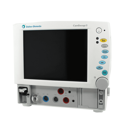Datex Ohmeda Cardiocap 5 Anesthesia Monitor

GE Datex Ohmeda Cardiocap 5 Operating Room Monitor

Datex Ohmeda Cardiocap 5 All-in-One Anesthesia Monitoring System