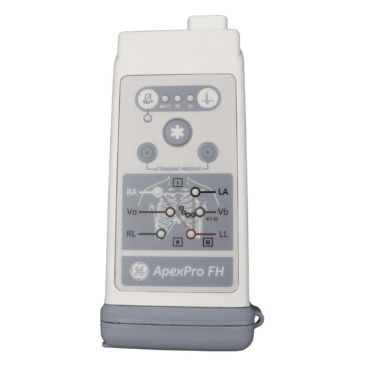 GE Apex Pro FH Telemetry Transmitter

GE Wireless ECG Patient Monitor

GE Apex Pro Patient Monitoring System

Apex Pro FH Transmitter by GE Healthcare