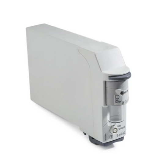 GE Datex-Ohmeda E-miniC Module

E-miniC Anesthesia Monitoring Module by GE

GE Healthcare E-miniC Respiratory Parameter Module