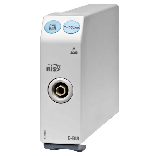 GE Datex-Ohmeda E-BIS Module

E-BIS Bispectral Index Monitoring Module by GE Healthcare

GE E-BIS EEG-Based Anesthesia Depth Module