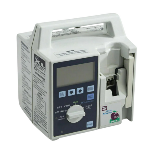 Hospira Abbott Plum XLD Infusion Pump  Plum XLD multi-channel IV infusion device  Hospira Plum XLD hospital infusion system