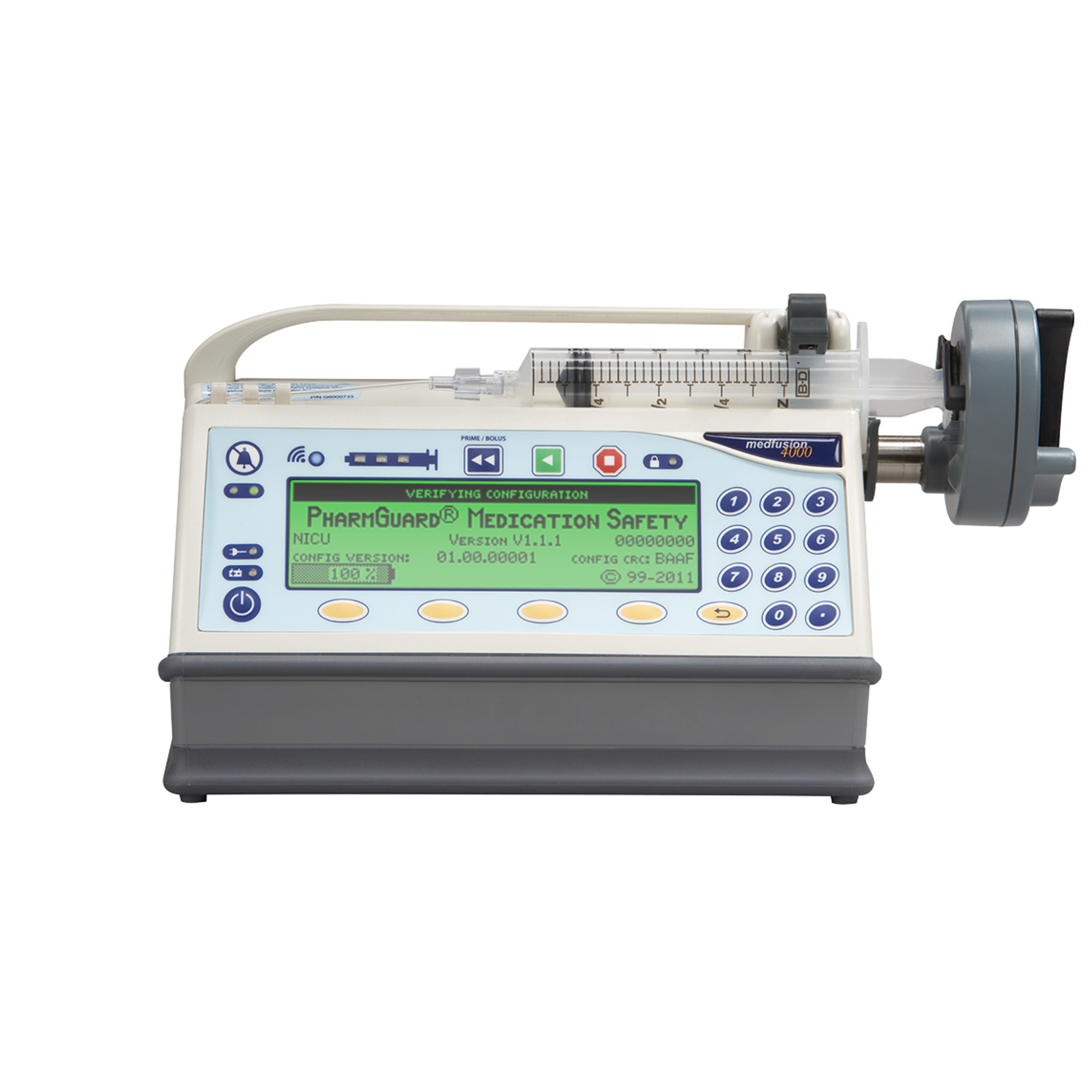 Medfusion 4000 Syringe Infusion Pump – Smart, Precise, and Wireless Infusion System for Hospital and Critical Care Use