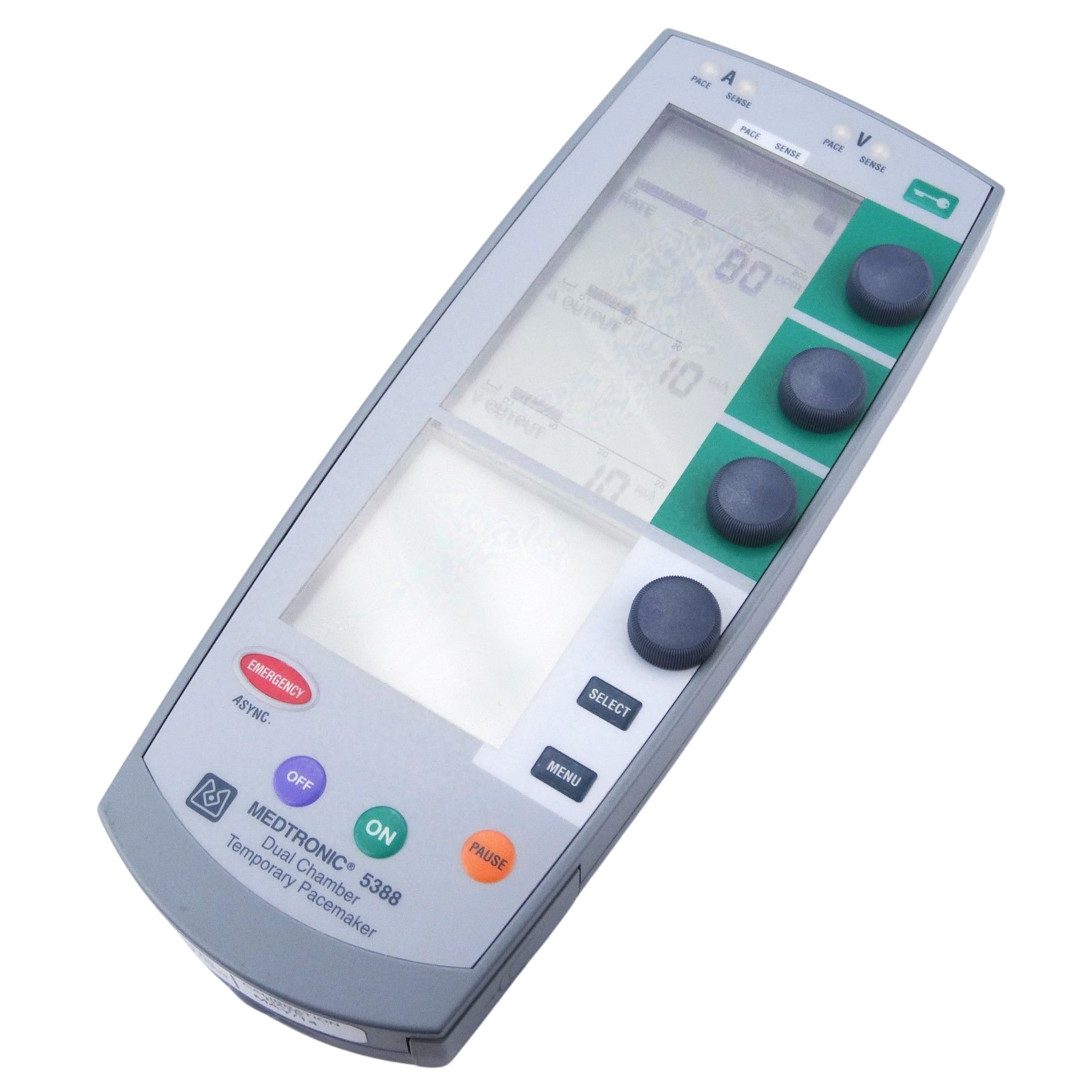 Medtronic 5388 Dual Chamber Temporary Pacemaker – Portable Cardiac Pacing Device for ICU and OR