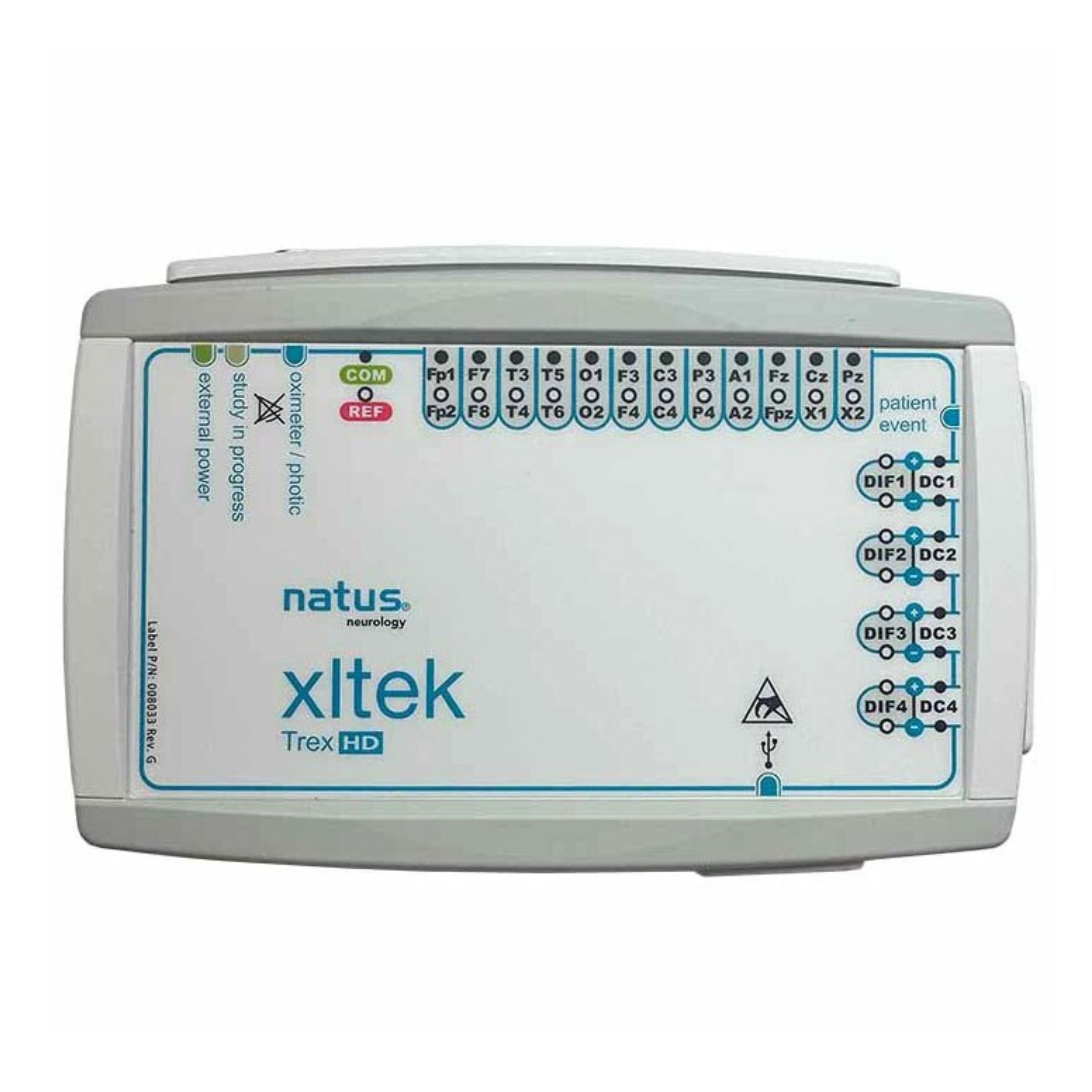 Natus Xltek 008043 TrexHD Head Box – EEG/EMG Neurodiagnostic Interface for Clinical and Hospital Use