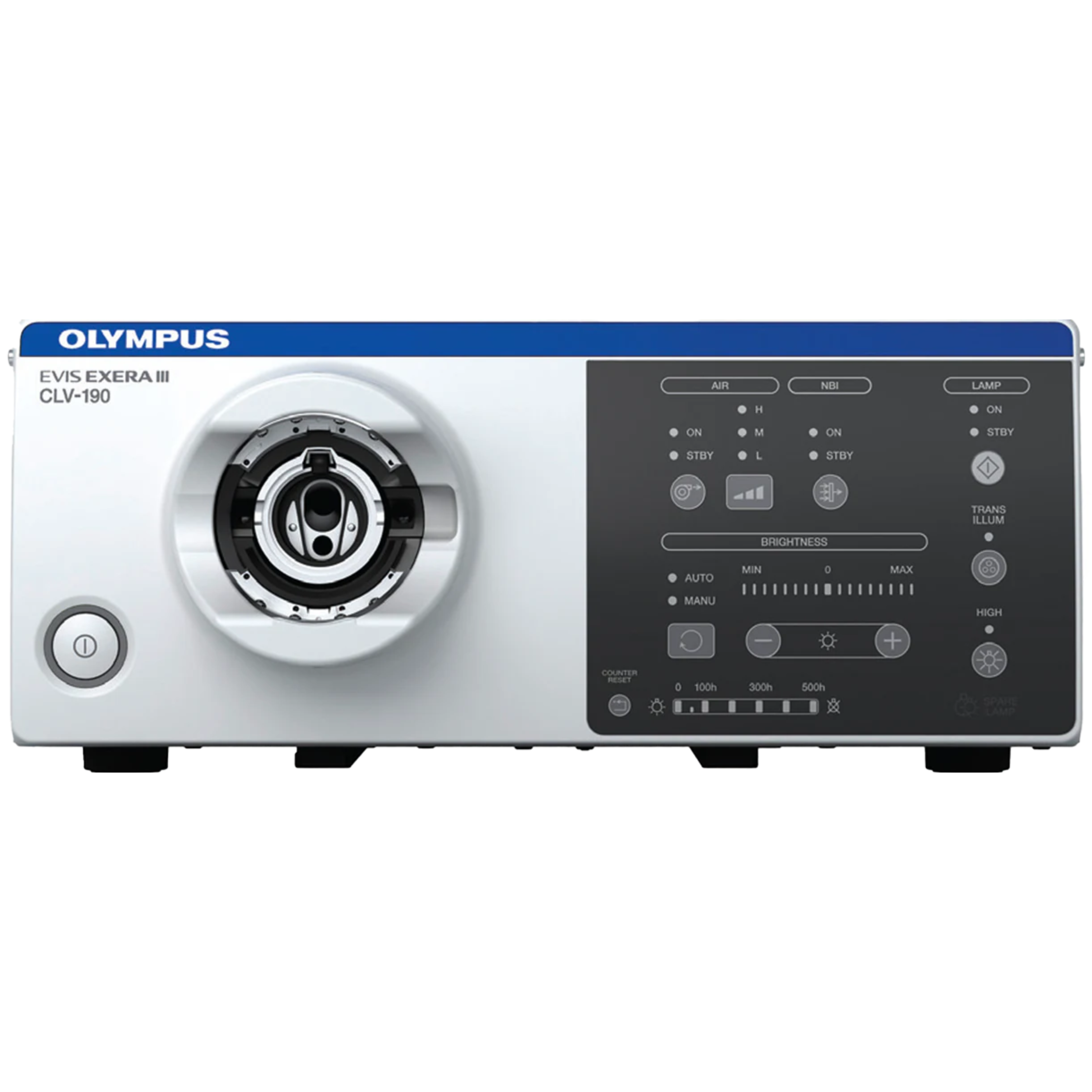 Olympus EVIS EXERA III CLV-190 Xenon Light Source – 300W NBI Endoscopic Illumination System