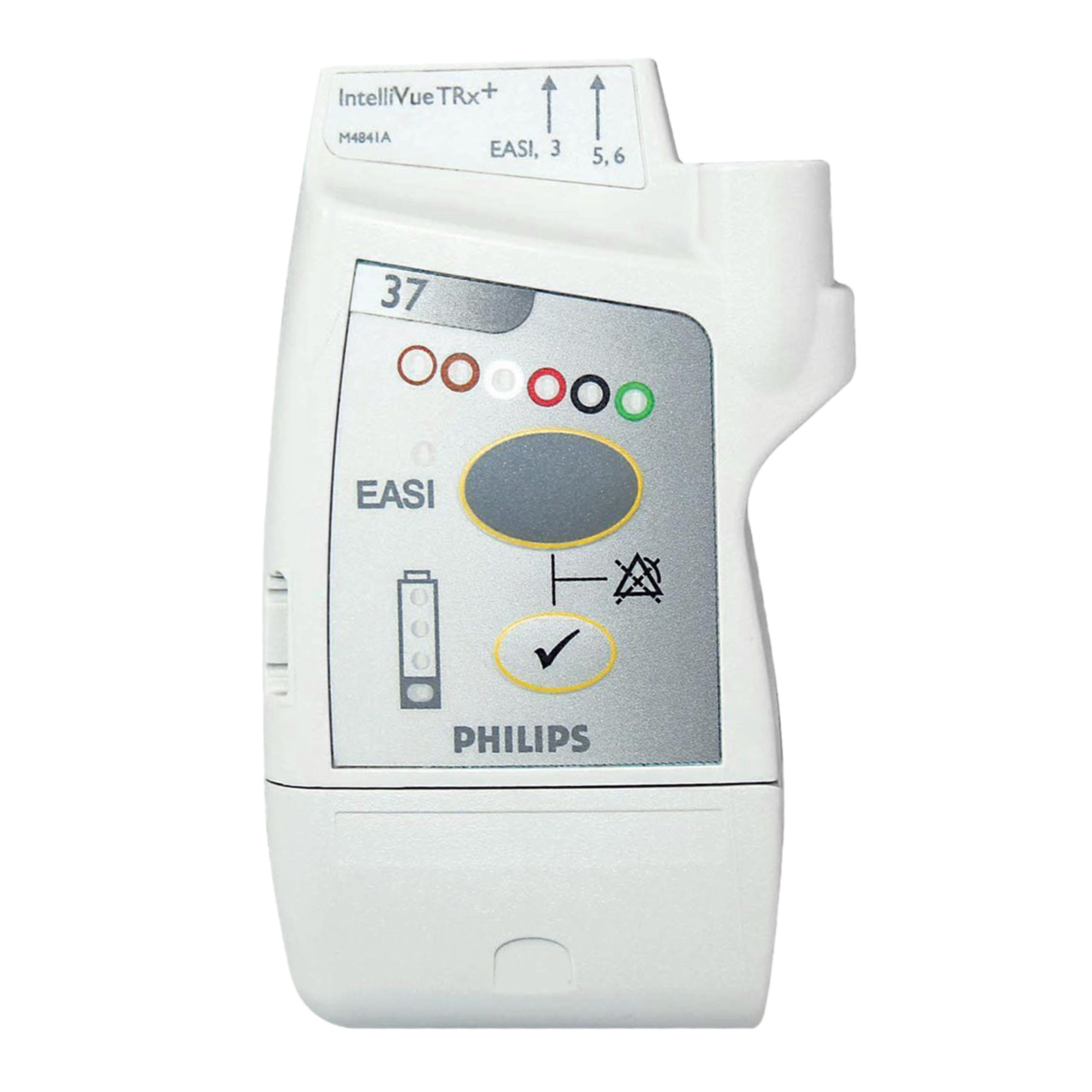 Philips IntelliVue M4841A TRX+ wireless telemetry transmitter for ECG patient monitoring