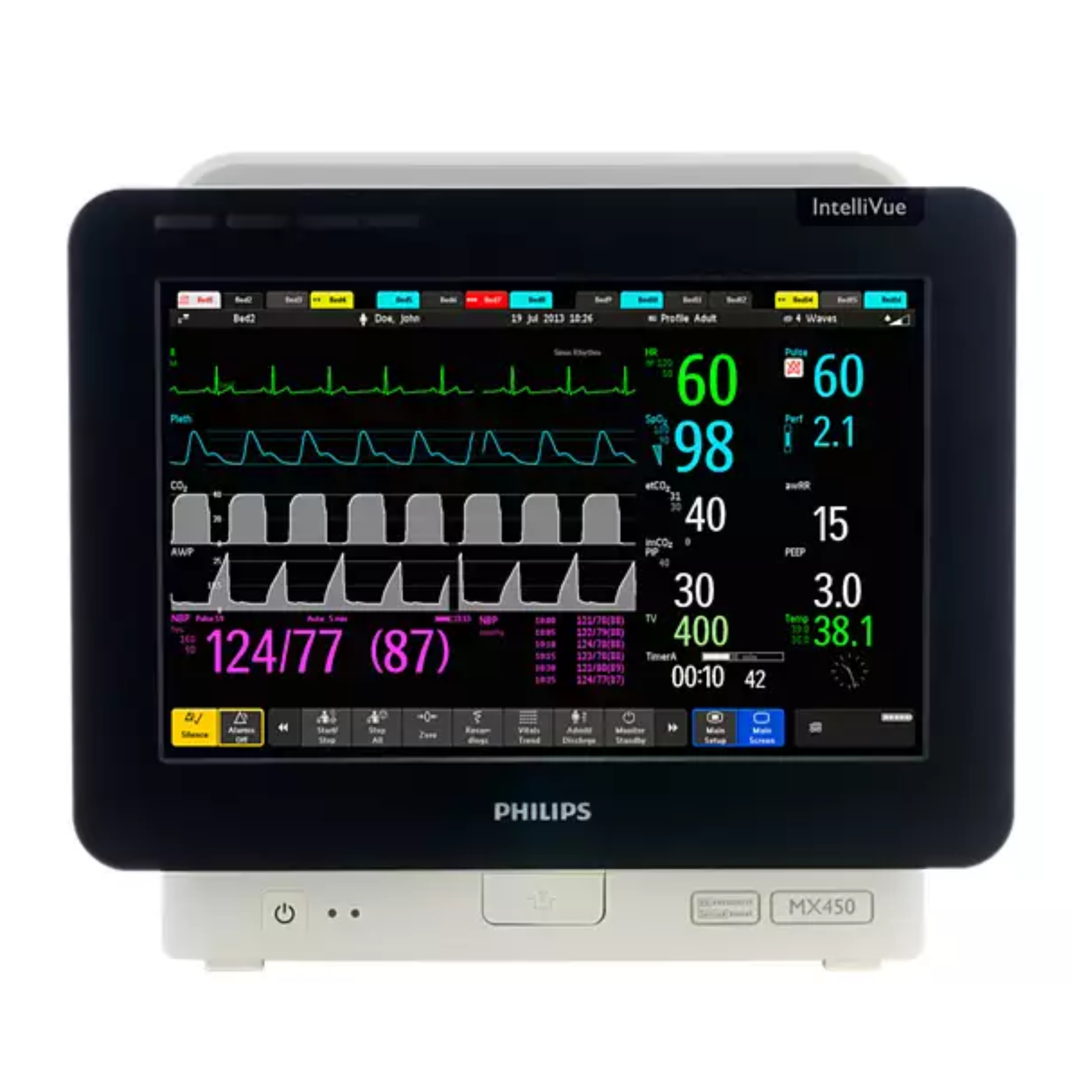 Philips Intellivue MX450 Patient Monitor - Morf Medical