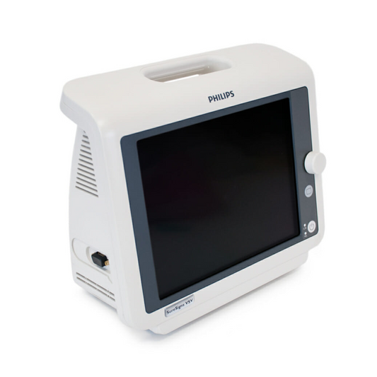 Philips SureSigns VSV central vital signs viewer display

Philips VSV — central monitoring station for vital signs

SureSigns VSV showing multiple patient vitals in one unit