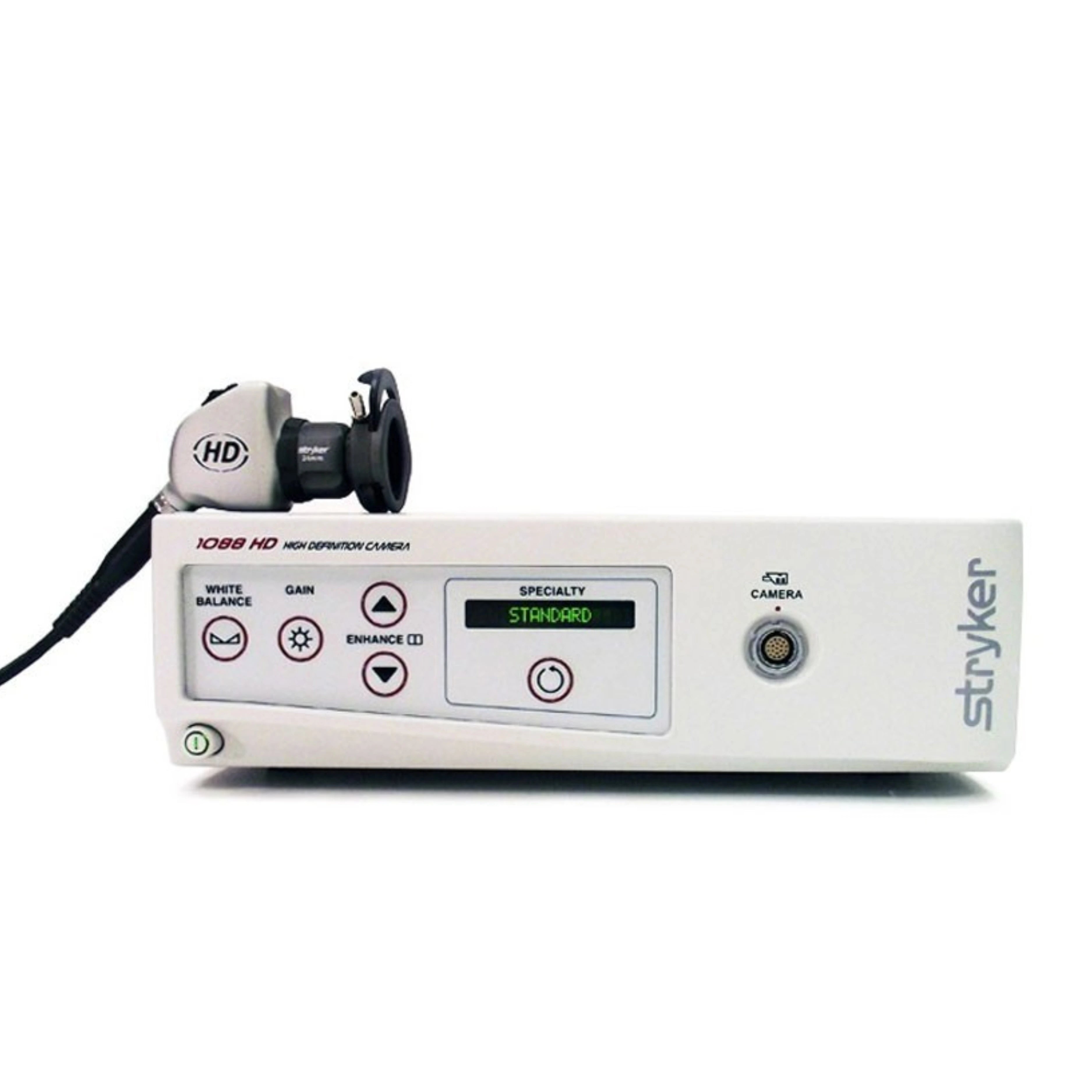 Stryker 1088 HD Laparoscopy System – Full HD Endoscopic Camera for Surgery

Stryker 1088 Camera Head – High-Definition Laparoscopic Imaging Device

Stryker 1088 Control Unit – Surgical Video Processor for Endoscopy

Stryker HD Endoscopy Tower – Medical Imaging System for Operating Rooms

Stryker 1088 HD System – Advanced Full HD Laparoscopic Camera Setup