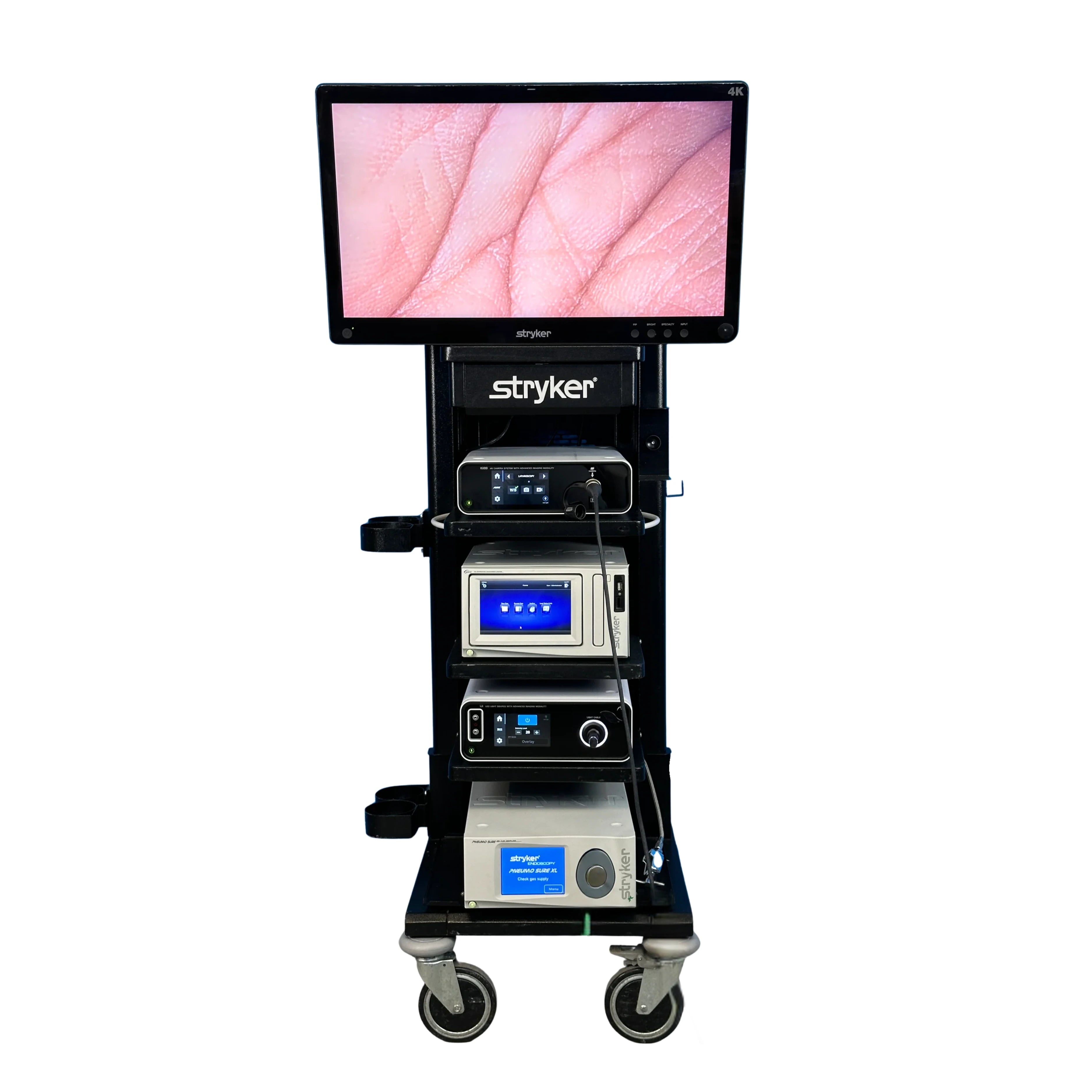Stryker 1688 AIM 4K Laparoscopy System – 4K Ultra HD Surgical Imaging Camera

Stryker 1688 4K Camera Head – Advanced Fluorescence Visualization System

Stryker 1688 AIM 4K Control Unit – Medical Endoscopy Imaging Equipment

Stryker 1688 4K Tower – Complete Surgical Visualization System